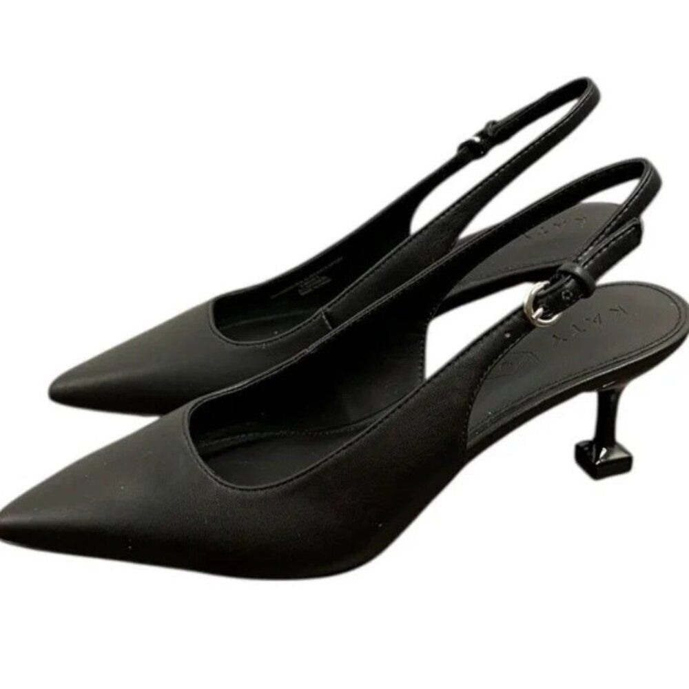 Katy Perry The oceanview slingback softy nappa black; size 10